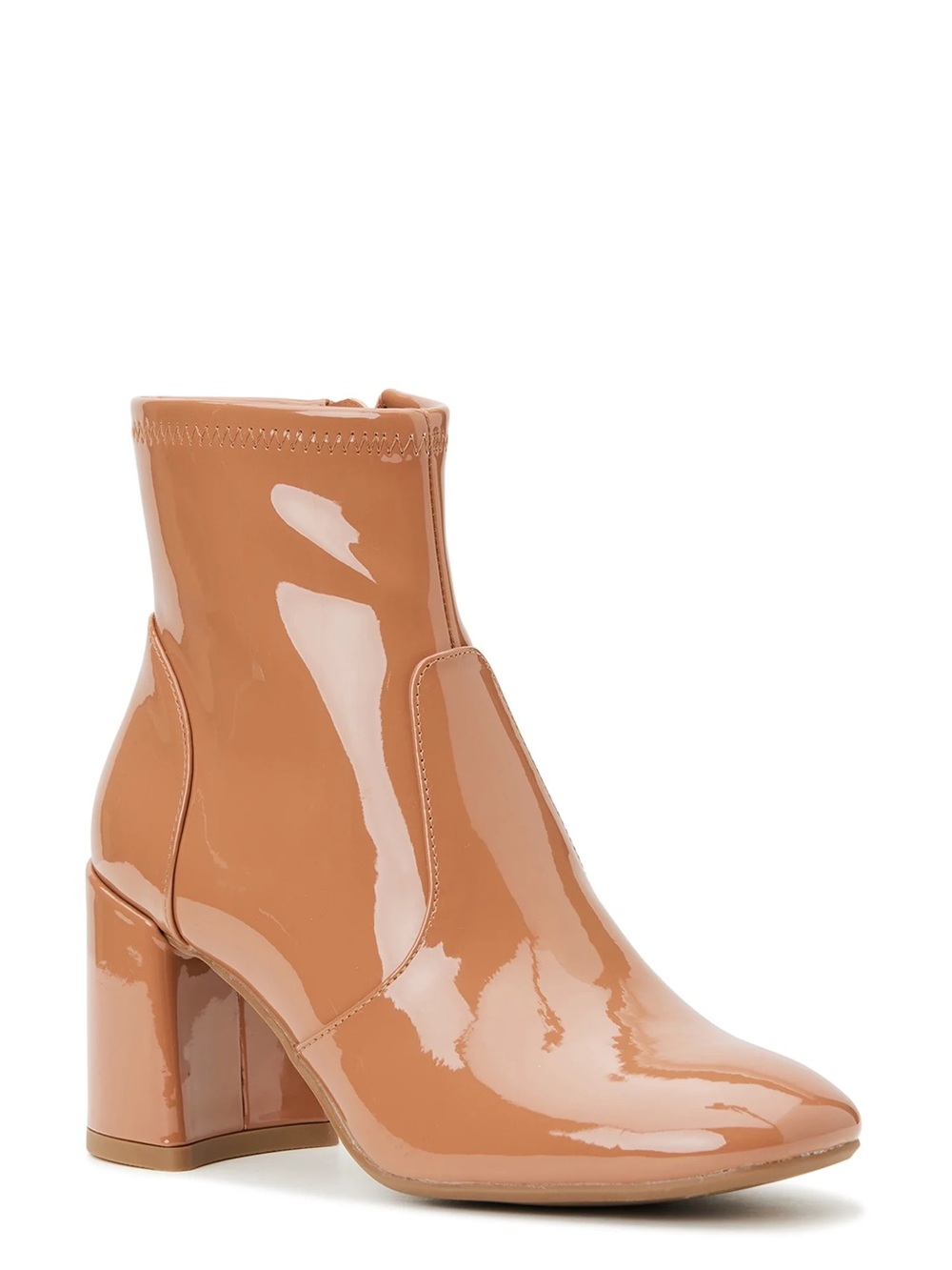 Madden NYC Side Zip Heeled Bootie
